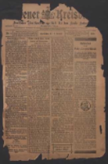 Kostener Kreisblatt: amtliches Veröffentlichungsblatt für den Kreis Kosten 1909.01.02 Jg.44 Nr1