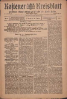Kostener Kreisblatt: amtliches Veröffentlichungsblatt für den Kreis Kosten 1909.01.19 Jg.44 Nr8