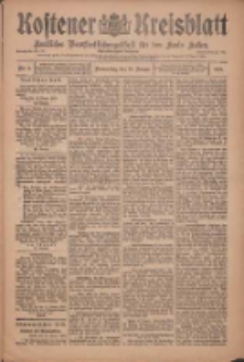Kostener Kreisblatt: amtliches Veröffentlichungsblatt für den Kreis Kosten 1909.01.21 Jg.44 Nr9