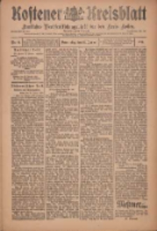 Kostener Kreisblatt: amtliches Veröffentlichungsblatt für den Kreis Kosten 1909.01.28 Jg.44 Nr12