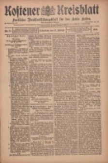 Kostener Kreisblatt: amtliches Ver&ouml;ffentlichungsblatt f&uuml;r den Kreis Kosten 1909.02.13 Jg.44 Nr19