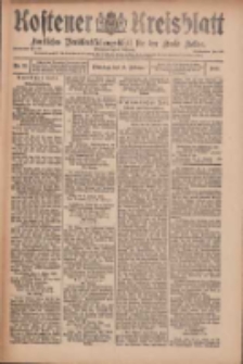 Kostener Kreisblatt: amtliches Veröffentlichungsblatt für den Kreis Kosten 1909.02.23 Jg.44 Nr23