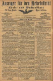 Anzeiger f&uuml;r den Netzedistrikt Kreis- und Wochenblatt f&uuml;r den Kreis Czarnikau 1906.05.19 Jg.54 Nr58