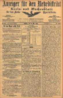 Anzeiger f&uuml;r den Netzedistrikt Kreis- und Wochenblatt f&uuml;r den Kreis Czarnikau 1906.05.29 Jg.54 Nr62