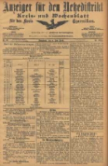 Anzeiger für den Netzedistrikt Kreis- und Wochenblatt für den Kreis Czarnikau 1906.06.09 Jg.54 Nr66