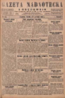 Gazeta Nadnotecka i Orędownik: pismo poświęcone sprawie polskiej na ziemi nadnoteckiej 1929.09.29 R.9 Nr224