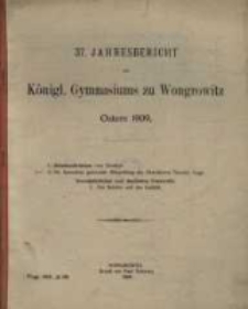 37, Ostern 1909 (1909)