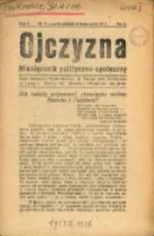 Ojczyzna : miesięcznik polityczno-społeczny. R. 1. 1924, nr 2