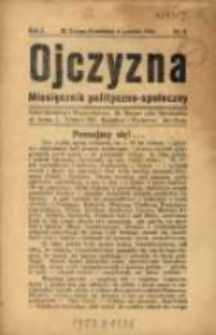 Ojczyzna : miesięcznik polityczno-społeczny. R. 1. 1924, nr 3
