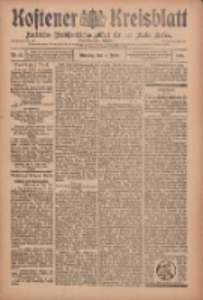 Kostener Kreisblatt: amtliches Veröffentlichungsblatt für den Kreis Kosten 1909.03.16 Jg.44 Nr32