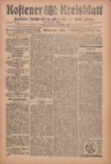 Kostener Kreisblatt: amtliches Ver&ouml;ffentlichungsblatt f&uuml;r den Kreis Kosten 1909.03.16 Jg.44 Nr32