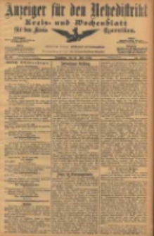 Anzeiger f&uuml;r den Netzedistrikt Kreis- und Wochenblatt f&uuml;r den Kreis Czarnikau 1906.06.16 Jg.54 Nr69