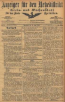 Anzeiger für den Netzedistrikt Kreis- und Wochenblatt für den Kreis Czarnikau 1906.06.23 Jg.54 Nr72