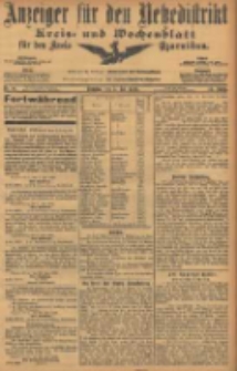 Anzeiger für den Netzedistrikt Kreis- und Wochenblatt für den Kreis Czarnikau 1906.07.03 Jg.54 Nr76
