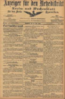 Anzeiger f&uuml;r den Netzedistrikt Kreis- und Wochenblatt f&uuml;r den Kreis Czarnikau 1906.07.14 Jg.54 Nr81