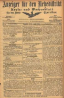 Anzeiger für den Netzedistrikt Kreis- und Wochenblatt für den Kreis Czarnikau 1906.08.11 Jg.54 Nr93