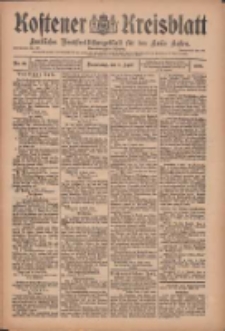 Kostener Kreisblatt: amtliches Veröffentlichungsblatt für den Kreis Kosten 1909.04.08 Jg.44 Nr42