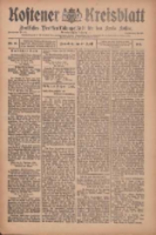 Kostener Kreisblatt: amtliches Veröffentlichungsblatt für den Kreis Kosten 1909.04.17 Jg.44 Nr46