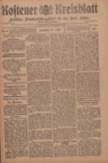 Kostener Kreisblatt: amtliches Ver&ouml;ffentlichungsblatt f&uuml;r den Kreis Kosten 1909.05.01 Jg.44 Nr52