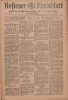 Kostener Kreisblatt: amtliches Ver&ouml;ffentlichungsblatt f&uuml;r den Kreis Kosten 1909.05.11 Jg.44 Nr56