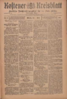 Kostener Kreisblatt: amtliches Veröffentlichungsblatt für den Kreis Kosten 1909.05.11 Jg.44 Nr56