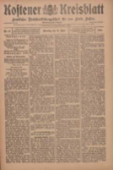 Kostener Kreisblatt: amtliches Veröffentlichungsblatt für den Kreis Kosten 1909.05.18 Jg.44 Nr59