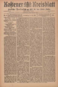 Kostener Kreisblatt: amtliches Ver&ouml;ffentlichungsblatt f&uuml;r den Kreis Kosten 1909.05.20 Jg.44 Nr60