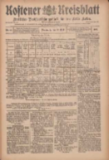 Kostener Kreisblatt: amtliches Veröffentlichungsblatt für den Kreis Kosten 1909.05.27 Jg.44 Nr63