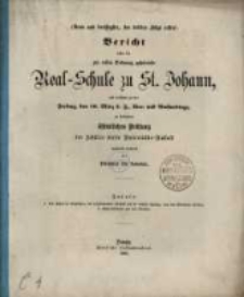 Bericht &uuml;ber die [...] St. Johannis-Schule, [...]