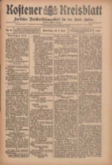 Kostener Kreisblatt: amtliches Veröffentlichungsblatt für den Kreis Kosten 1909.06.02 Jg.44 Nr66