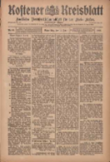 Kostener Kreisblatt: amtliches Veröffentlichungsblatt für den Kreis Kosten 1909.06.10 Jg.44 Nr69