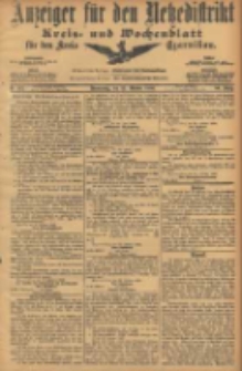 Anzeiger für den Netzedistrikt Kreis- und Wochenblatt für den Kreis Czarnikau 1906.10.25 Jg.54 Nr125