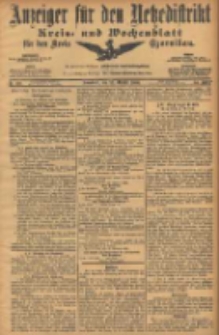 Anzeiger für den Netzedistrikt Kreis- und Wochenblatt für den Kreis Czarnikau 1906.10.27 Jg.54 Nr126