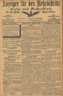 Anzeiger f&uuml;r den Netzedistrikt Kreis- und Wochenblatt f&uuml;r den Kreis Czarnikau 1906.11.01 Jg.54 Nr128