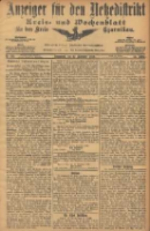 Anzeiger für den Netzedistrikt Kreis- und Wochenblatt für den Kreis Czarnikau 1906.11.17 Jg.54 Nr135