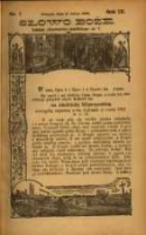 Słowo Boże: dodatek do Przewodnika Katolickiego R.9. 1906 Nr 7