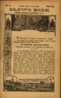 Słowo Boże: dodatek do Przewodnika Katolickiego R.9. 1906 Nr 9