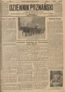 Dziennik Poznański 1933.01.11 R.75 nr8