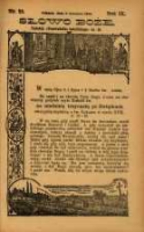 Słowo Boże: dodatek do Przewodnika Katolickiego R.9. 1906 Nr.35