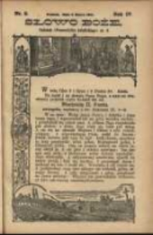 Słowo Boże: dodatek do Przewodnika Katolickiego R.4. 1901 Nr.9