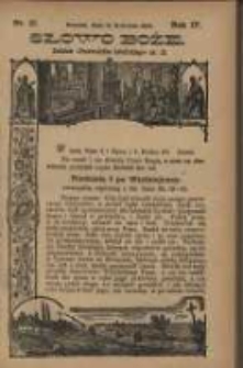 Słowo Boże: dodatek do Przewodnika Katolickiego R.4. 1901 Nr.15