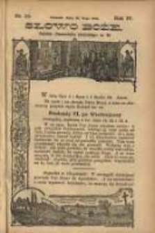 Słowo Boże: dodatek do Przewodnika Katolickiego R.4. 1901 Nr.20