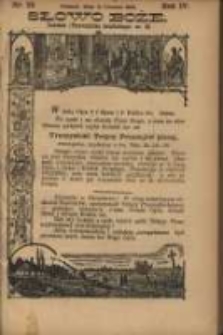 Słowo Boże: dodatek do Przewodnika Katolickiego R.4. 1901 Nr.22