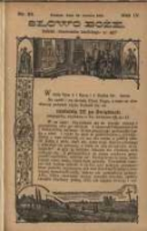 Słowo Boże: dodatek do Przewodnika Katolickiego R.4. 1901 Nr.24