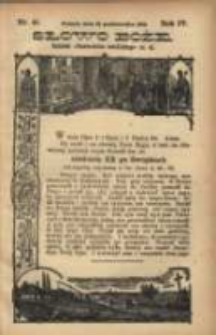 Słowo Boże: dodatek do Przewodnika Katolickiego R.4. 1901 Nr.41