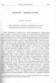 O tak zwanych &bdquo;studiach kontrastywnych&rdquo;