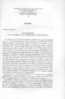 Les sonantes à la lumiere de la phonétique structurale