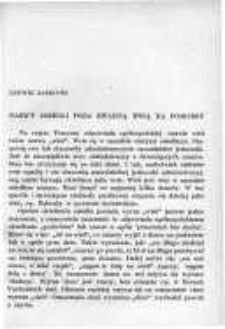 Nazwy osiedli poza zwartą wsią na Pomorzu