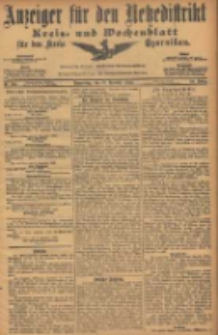 Anzeiger für den Netzedistrikt Kreis- und Wochenblatt für den Kreis Czarnikau 1906.12.13 Jg.54 Nr145
