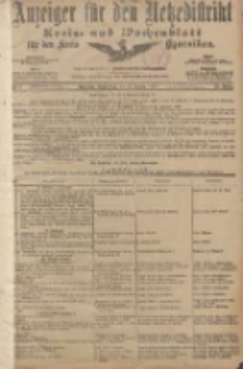 Anzeiger f&uuml;r den Netzedistrikt Kreis- und Wochenblatt f&uuml;r den Kreis Czarnikau 1907.01.03 Jg.55 Nr1